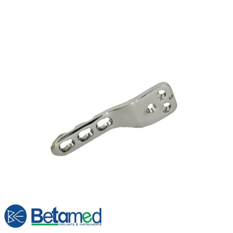 Betamed Проксимально стегнова педіатрична титанова LSP пластина під гвинти 5.0 мм на 6 отвори, 120°, довжина - 90 мм., ширина - 22.5 мм.